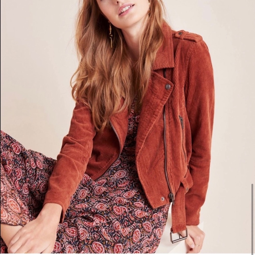 BLANKNYC Atlas Moto Corduory Sienna Jacket XS